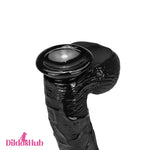 10.23in 13in Big Black Long Real Feeling Dildo For Female Masturbator - Dildos Hub