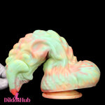 9.44in Fantasy Big Silicone Soft Mixed Color Dildo For Female Sex Orgasm Dildos Hub