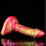 7.6in Soft Silicone Fantasy Spiked Powerful Suction Cup Dildo Anal Sex Toy - Dildos Hub