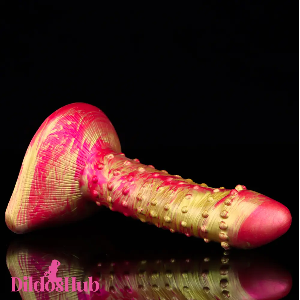 7.6in Soft Silicone Fantasy Spiked Powerful Suction Cup Dildo Anal Sex Toy - Dildos Hub