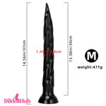 11.41in 14.56in 17.71in Big Long Thick Sharp Butt Plug Dildo Adult Toy - Dildos Hub