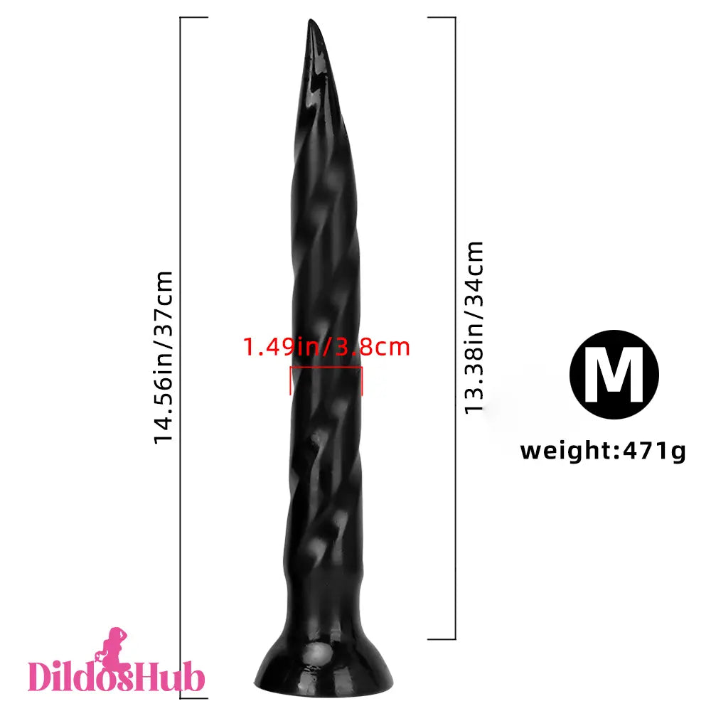 11.41in 14.56in 17.71in Big Long Thick Sharp Butt Plug Dildo Adult Toy - Dildos Hub