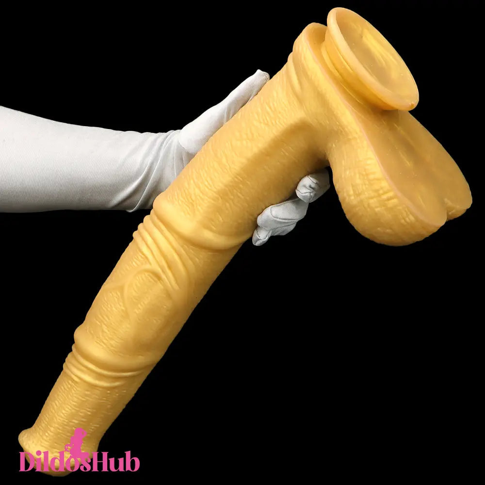 14.76in Extra Long Huge Black Soft Liquid Silicone Horse Thick Dildo Dildos Hub