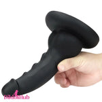 8.66in Spiked Butt Plug Big Silicone Soft Dildo For G-Spot Intense - Dildos Hub