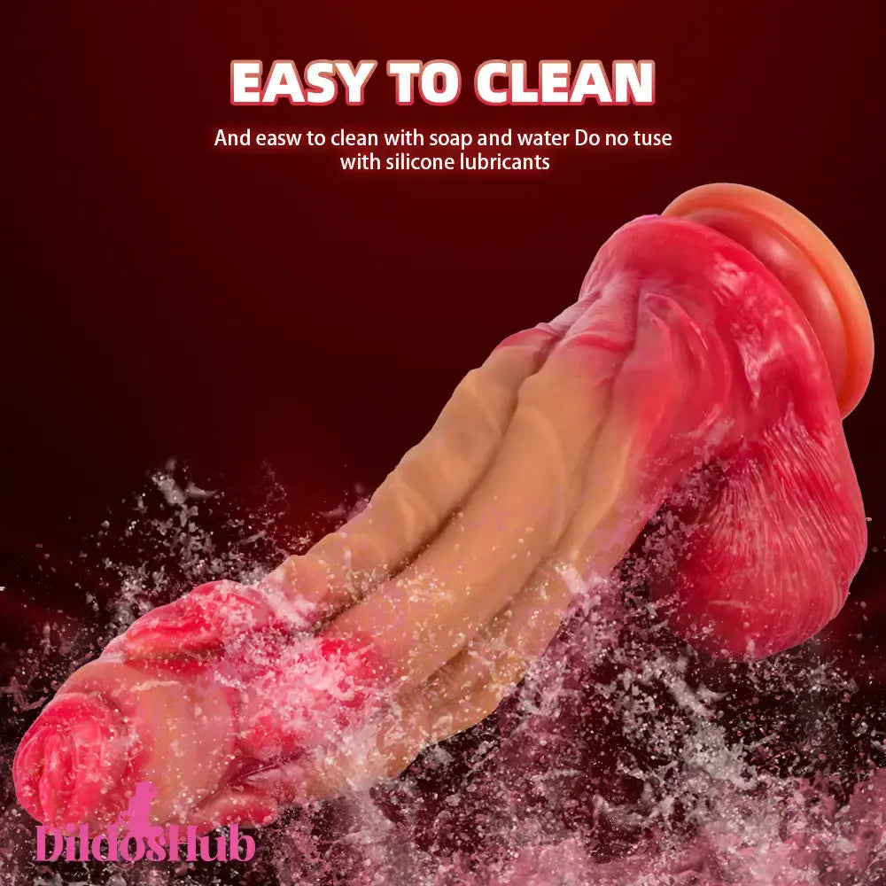 11.22in 12.99in 14.57in Liquid Silicone Odd Big Soft Adult Love Sex Dildo Dildos Hub
