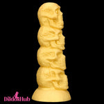 14.37in Large Soft Long Fantasy Silicone Scary Skull Dildo Women Toy Dildos Hub