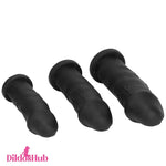 9.25in 11.02in 12.2in Super Big Silicone Soft Mushroom Head Anal Dildo Dildos Hub