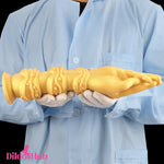 7.28in 9.84in 13.38in Premium Silicone Soft Fist Hands Big G Spot Dildo Dildos Hub