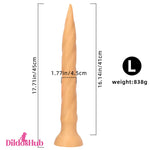 11.41in 14.56in 17.71in Big Long Thick Sharp Butt Plug Dildo Adult Toy - Dildos Hub