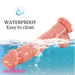 9.45in Silicone Soft Dildo For Vagina G Spot Massaging Adult Sex Toy - Dildos Hub
