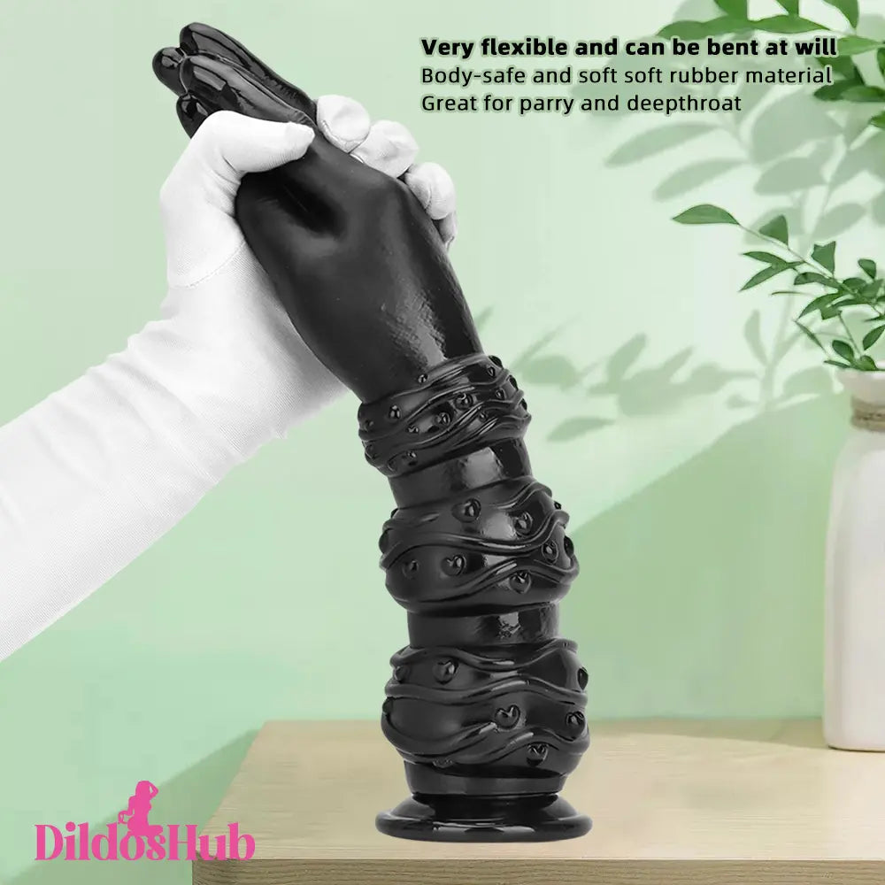 7.28in 9.84in 13.38in BDSM Fist Hands Big Dildo For Fisting Clitoris Stimulator Dildos Hub
