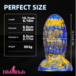 6.18in Soft Silicone Butt Plug Dildo For Anal Vaginal Stimulation Sex Toy - Dildos Hub
