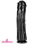 9.84in 12.59in Extreme Big Long Black Horse Animal Dildo For Adults - Dildos Hub