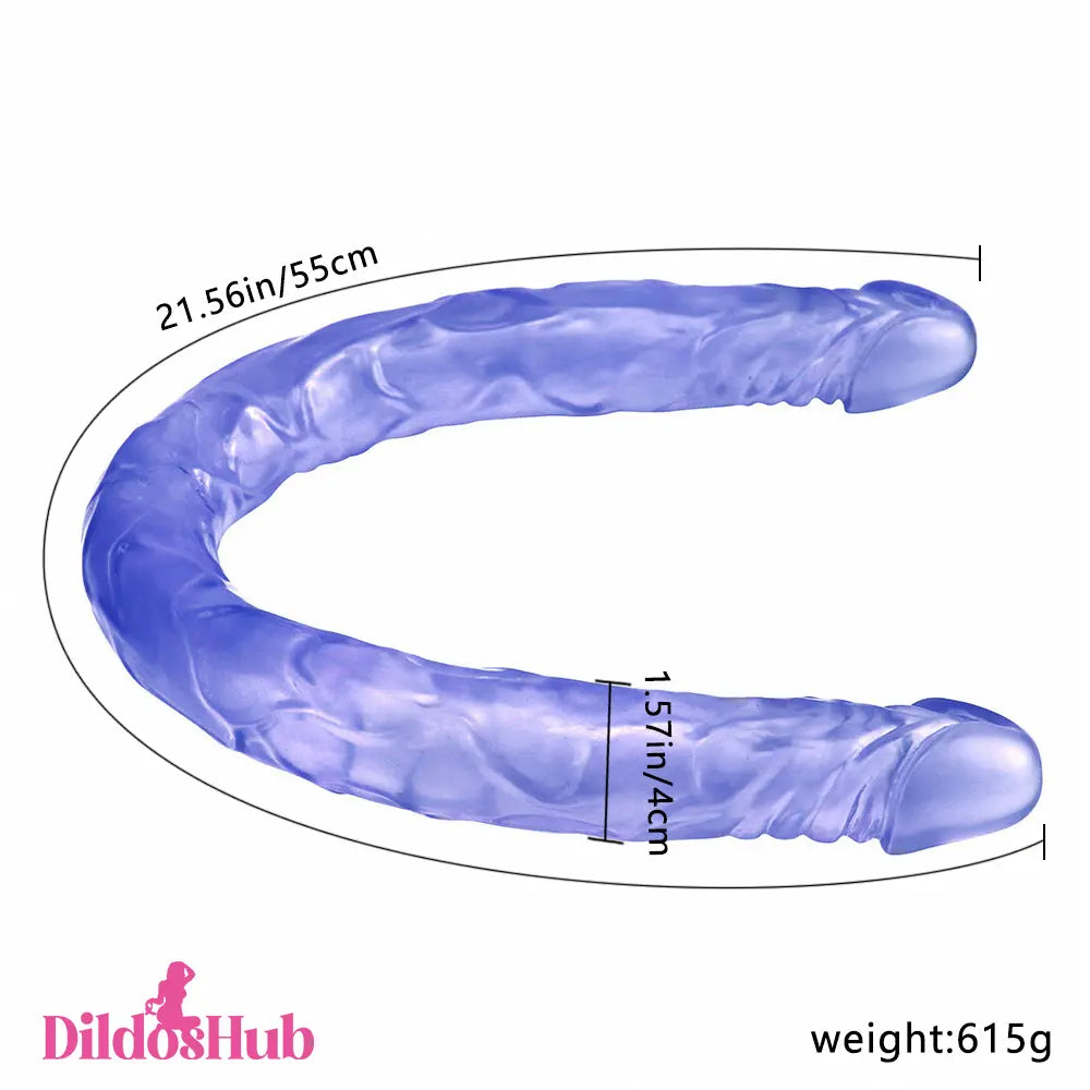 21.56in Big Long Dual Penetration Dildo Sex Toy For Women Men Gay - Dildos Hub