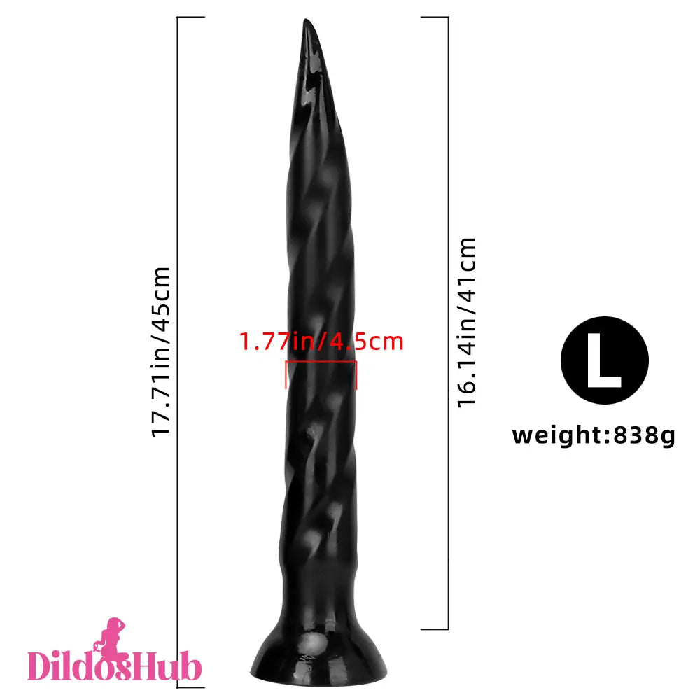 11.41in 14.56in 17.71in Big Long Thick Sharp Butt Plug Dildo Adult Toy - Dildos Hub