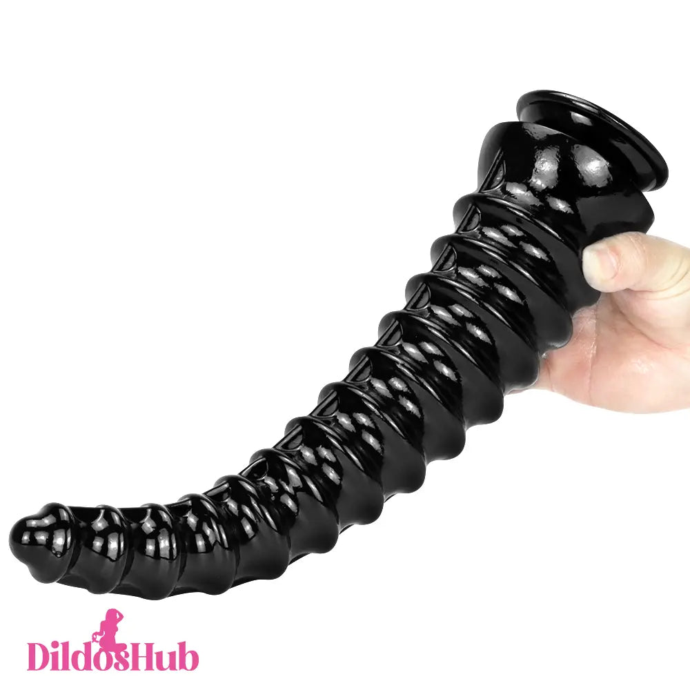 13in Big Long Black Fantasy Dildo For Prostate Massager Sex Toy - Dildos Hub