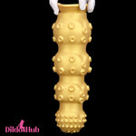 6.7in 9.84in 13.38in Gold Silicone Animal Octopus Big Butt Plug Dildo Dildos Hub