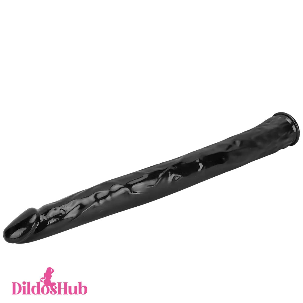 18.11in 22.83in Big Long Black Dildo Huge Penis BDSM Love Orgasm - Dildos Hub