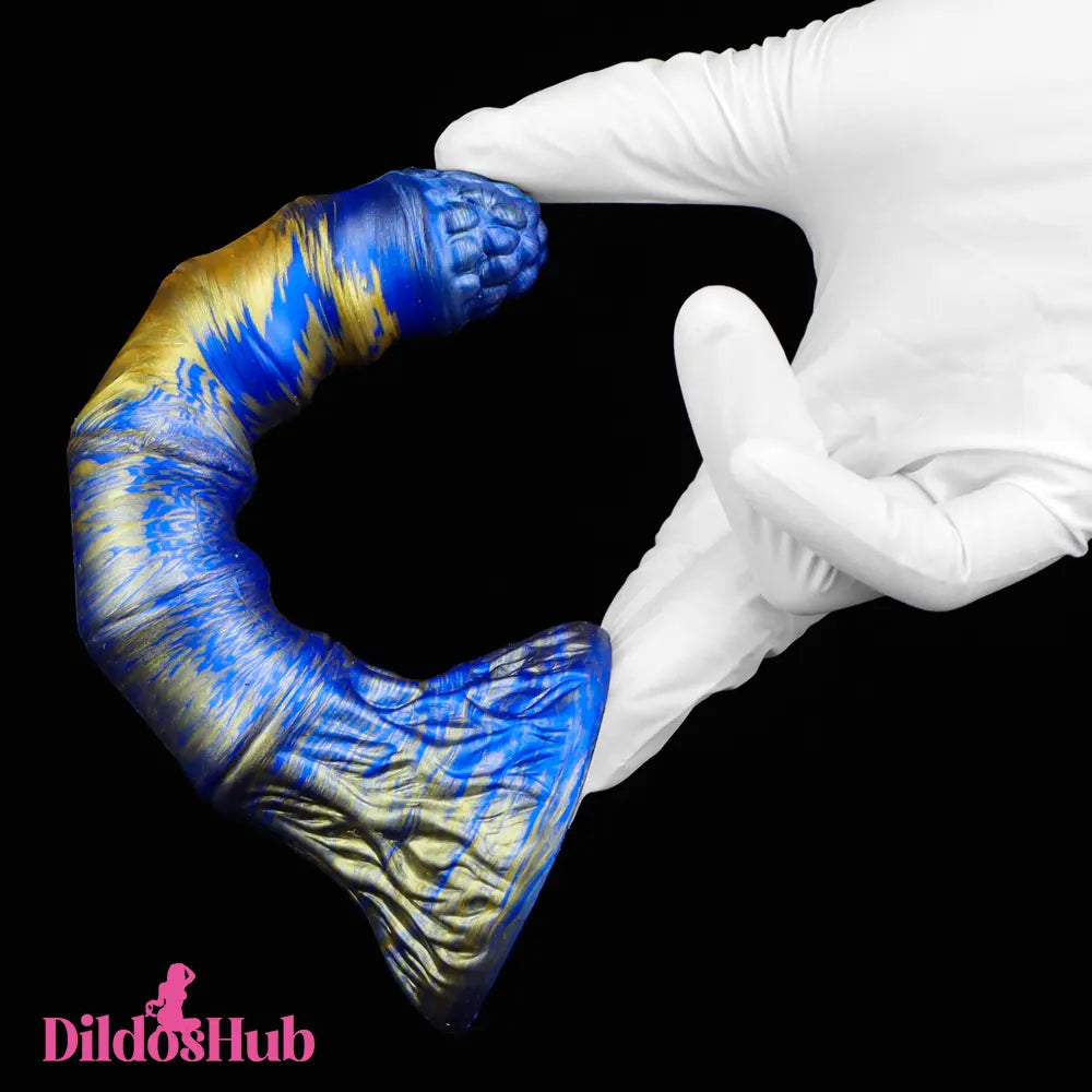 5.28in Soft Silicone Fantasy Butt Plug Dildo Penis Sex Toy For Women - Dildos Hub