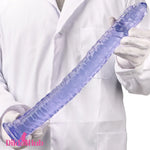 15.35in Long Huge Colorful Dildo For Anal Vaginal Expansion Masturbator - Dildos Hub