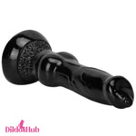 7.48in 14.17in 15.35in Big Black Thick Dog Cock Odd Animal Real Dildo - Dildos Hub