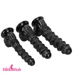 9.25in 9.64in 11.02in Big Black Animal Horse Cock Suction Cup Dildo - Dildos Hub