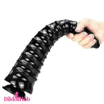 13in Big Long Black Fantasy Dildo For Prostate Massager Sex Toy - Dildos Hub
