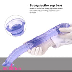 15.35in Long Huge Colorful Dildo For Anal Vaginal Expansion Masturbator - Dildos Hub