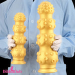 6.7in 9.84in 13.38in Gold Silicone Animal Octopus Big Butt Plug Dildo Dildos Hub