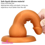8.66in Spiked Butt Plug Big Silicone Soft Dildo For G-Spot Intense - Dildos Hub