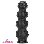 6.7in 9.84in 13.38in Super Black Animal Octopus Thick Adult Butt Plug Dildo Dildos Hub