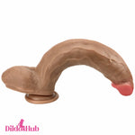 12.2in Big Soft Silicone Real Feeling Thick Dildo For Vagina Clitoris Sex - Dildos Hub