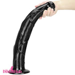 10.23in 12.6in 16.92in Big Long Black Real Feeling Horse Cock Animal Dildo - Dildos Hub