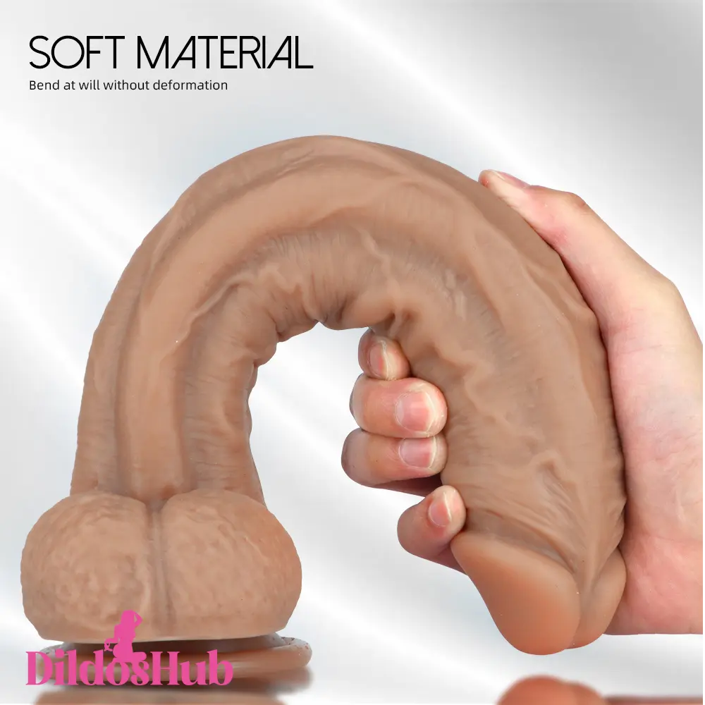 12.5in Soft Silicone Real Feeling Huge Dildo Big Dick Women Sex Toy - Dildos Hub