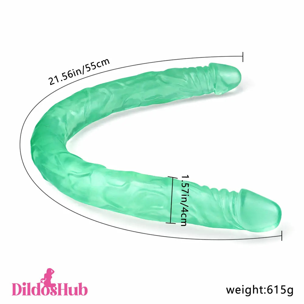 21.56in Big Long Dual Penetration Dildo Sex Toy For Women Men Gay - Dildos Hub