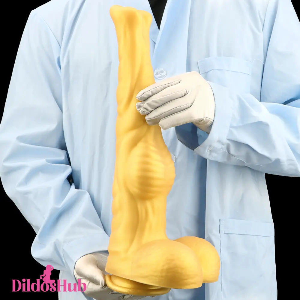 12.61in 14.17in 16in Super Huge Long Silicone Soft Horse Wide Fat Dildo Dildos Hub