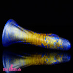 4.56in Soft Silicone Fantasy Finger Dildo With Sucker Hands-Free Play - Dildos Hub