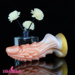 7.4in Soft Silicone Fantasy Dragon Spiked Dildo Female Male Masturbator - Dildos Hub