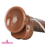 7.28in 7.87in Ejaculating Real Dildo Massager Sex Toy For Men Women - Dildos Hub