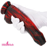 8.46in Large Uncut Silicone Soft Mixed Color Dildo For Women Anal Sex Toy - Dildos Hub