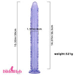 15.35in Long Huge Colorful Dildo For Anal Vaginal Expansion Masturbator - Dildos Hub
