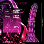 5.28in Soft Silicone Fantasy Butt Plug Dildo Penis Sex Toy For Women - Dildos Hub
