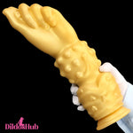 7.87in 10.82in 14in Thick Large Silicone Soft Hands Fist Vagina Male Dildo Dildos Hub