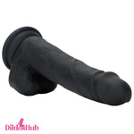 7.67in Premium Silicone Soft Mixed Color Dildo For Clitoris Stimulator - Dildos Hub