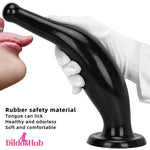 6.7in 11.41in Women Big Black Thick Beer Bottle Dildo Prostate Massager - Dildos Hub