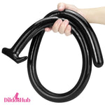 42.12in Big Super Long Black Real Feeling Dildo For Vagina Clitoris Sex - Dildos Hub