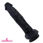 10.6in Silicone Penis Dildo Sex Toy With Sucker For G Spot Love Dildos Hub