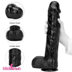 14.96in Women Men Big Black Thick Long Dildo Adult Sex Toy For Love - Dildos Hub