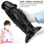 13.38in Real Looking Super Long Big Black Thick Dildo Sex Toy For Women Dildos Hub