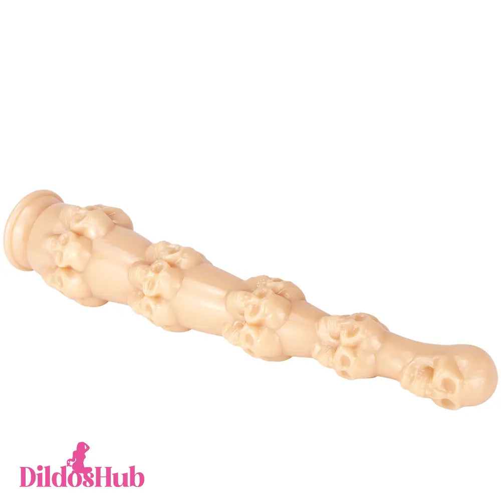 14.56in Big Long Skull Fantasy Dildo For Vagina Clitoris Stimulator - Dildos Hub